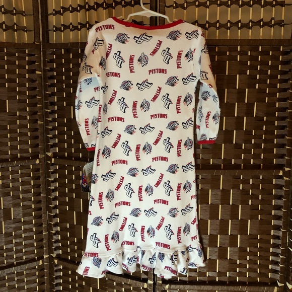 Reebok Toddler Girls Detroit Pistons Long Dress - Picture 14 of 15